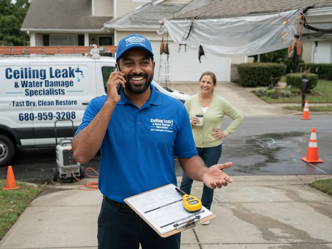 Ceiling Leak Cleanup Ira, TX FAQs